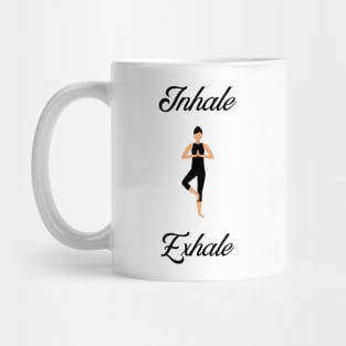 Inhale Exhale Mug